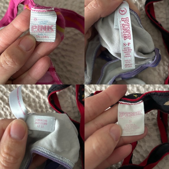 Vintage VS Pink Underwear Bundle - Picture 9 of 11